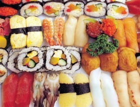 Заказать суши на дом акция ржд