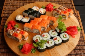 Контент план доставки суши