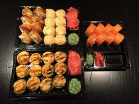 Доставка суши оплата картой цена