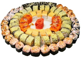 Заказать суши на день рождения со скидкой у официального дилера
