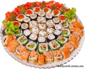Заказать вкусные суши на дом 100 кв